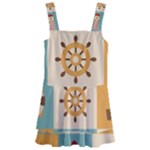 Nautical Elements Collection Kids  Layered Skirt Swimsuit