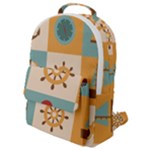 Nautical Elements Collection Flap Pocket Backpack (Small)