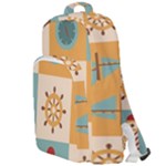Nautical Elements Collection Double Compartment Backpack