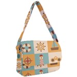 Nautical Elements Collection Courier Bag