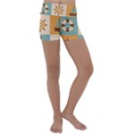 Nautical Elements Collection Kids  Lightweight Velour Yoga Shorts