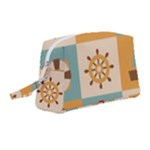 Nautical Elements Collection Wristlet Pouch Bag (Medium)