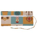 Roll Up Canvas Pencil Holder (S) 