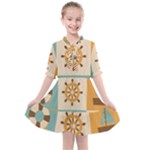 Nautical Elements Collection Kids  All Frills Chiffon Dress