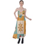 Nautical Elements Collection Tie Back Maxi Dress