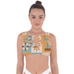Nautical Elements Collection Bandaged Up Bikini Top