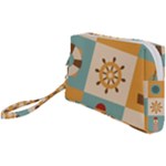 Nautical Elements Collection Wristlet Pouch Bag (Small)