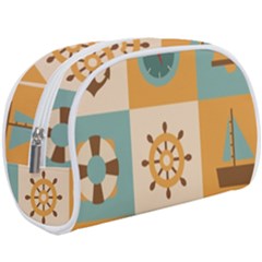 Nautical Elements Collection Make Up Case (Large) from ArtsNow.com