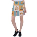 Nautical Elements Collection Tennis Skirt
