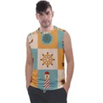 Nautical Elements Collection Men s Regular Tank Top
