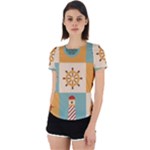 Nautical Elements Collection Back Cut Out Sport T-Shirt