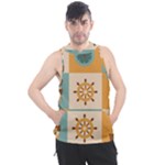 Nautical Elements Collection Men s Sleeveless Hoodie