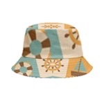 Nautical Elements Collection Inside Out Bucket Hat