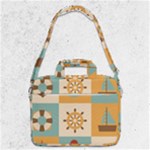 Nautical Elements Collection MacBook Pro 13  Shoulder Laptop Bag 