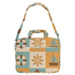Nautical Elements Collection MacBook Pro 16  Shoulder Laptop Bag