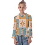 Nautical Elements Collection Kids  Frill Detail T-Shirt