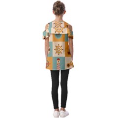 Fold Over Open Sleeve Top 