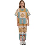 Nautical Elements Collection Kids  T-Shirt and Pants Sports Set