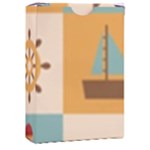 Nautical Elements Collection Playing Cards Single Design (Rectangle) with Custom Box