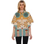 Nautical Elements Collection Women s Batwing Button Up Shirt