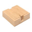 Bamboo Coaster Set 