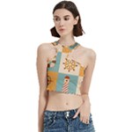 Nautical Elements Collection Cut Out Top