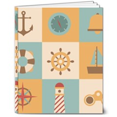 8  x 10  Softcover Notebook 