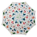 Vector Set Isolates With Cute Birds Scandinavian Style Straight Umbrellas