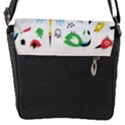 Flap Closure Messenger Bag (S) 