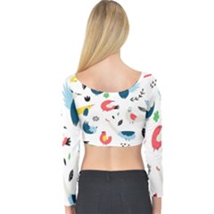 Long Sleeve Crop Top 