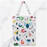 Vector Set Isolates With Cute Birds Scandinavian Style Classic Tote Bag