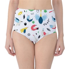 Classic High-Waist Bikini Bottoms 