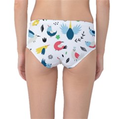 Mid-Waist Bikini Bottoms 