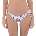 Vector Set Isolates With Cute Birds Scandinavian Style Reversible Bikini Bottoms