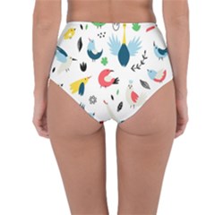 Reversible High-Waist Bikini Bottoms 