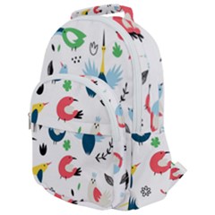 Rounded Multi Pocket Backpack 