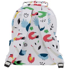 Rounded Multi Pocket Backpack 