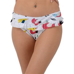 Frill Bikini Bottoms 