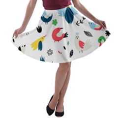 A-line Skater Skirt 