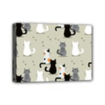 Cute Cat Seamless Pattern Mini Canvas 7  x 5  (Stretched)