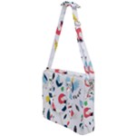 Vector Set Isolates With Cute Birds Scandinavian Style Cross Body Office Bag