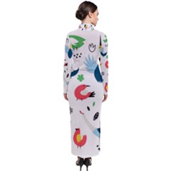 Turtleneck Maxi Dress 