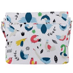 Buckle Messenger Bag 