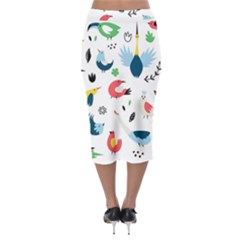 Midi Pencil Skirt 