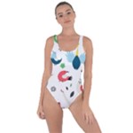 Vector Set Isolates With Cute Birds Scandinavian Style Bring Sexy Back Swimsuit