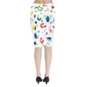 Midi Wrap Pencil Skirt 