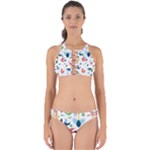 Vector Set Isolates With Cute Birds Scandinavian Style Perfectly Cut Out Bikini Set