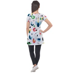 Puff Sleeve Tunic Top 