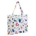 Zipper Medium Tote Bag Front