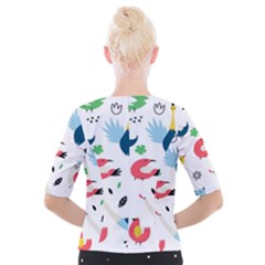 Cropped Button Cardigan 